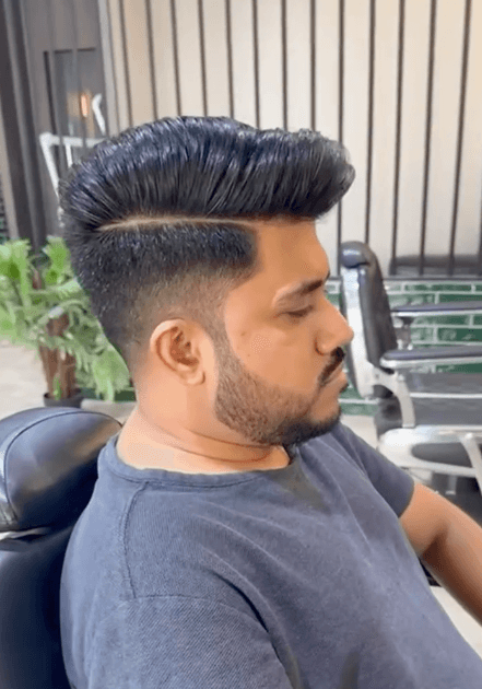 Groomed to a standard.